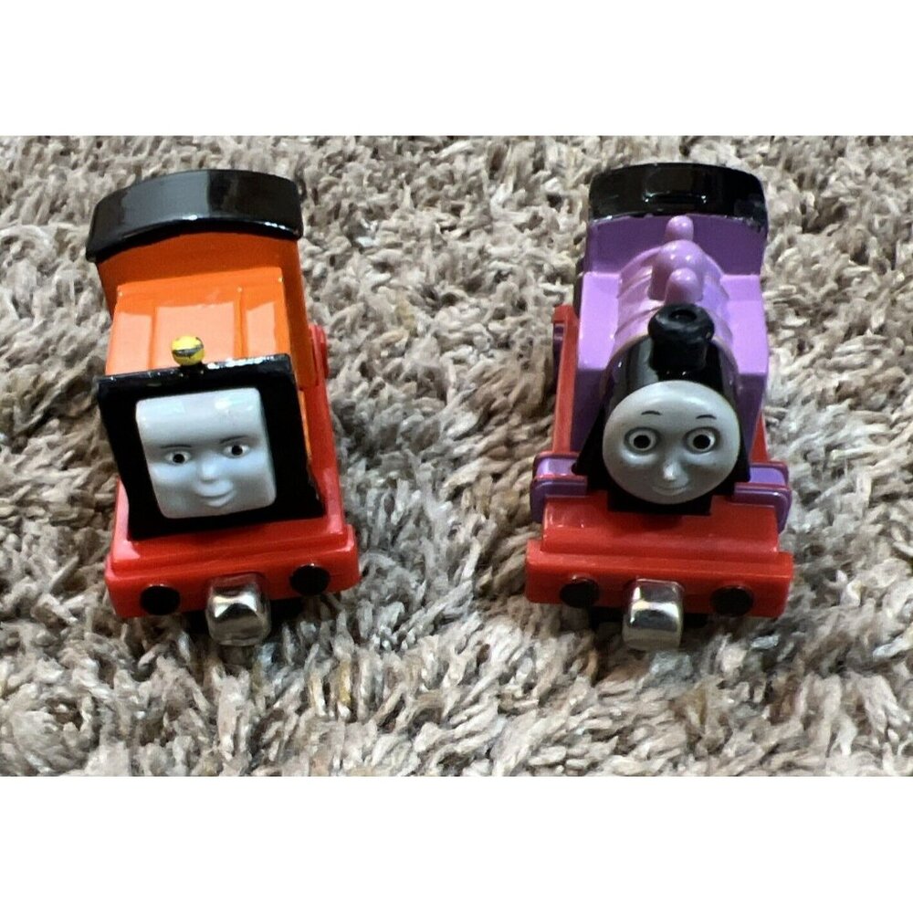 Lot Of 2 Rusty, Rosie Diecast Take N Play Trains